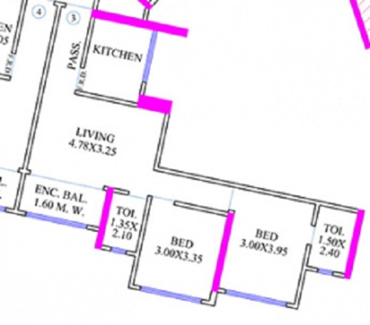Other, kanakia-samarpan 2 Bedroom 995 Sq.Ft. Apartment In Devala Pada Mumbai 8689374