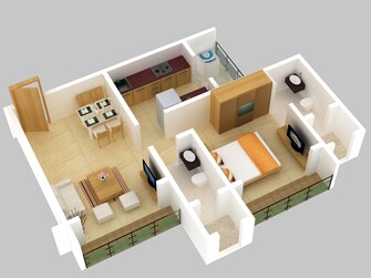 1 BHK Apartment For Resale in Kanakia Spaces Sanskruti Kandivali East Mumbai  8120675