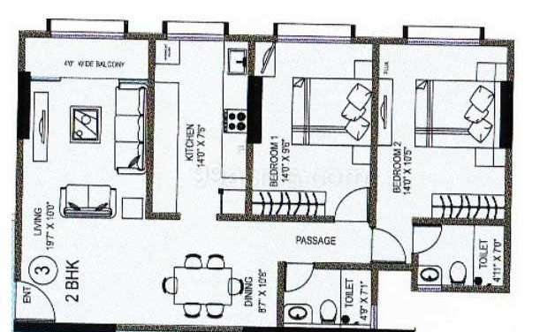 kanakia spaces sevens apartment 2 bhk 852sqft 20213931113944