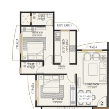  2 BHK Apartment at Khandelwal  Sai Iconic, Andheri West – for Rent