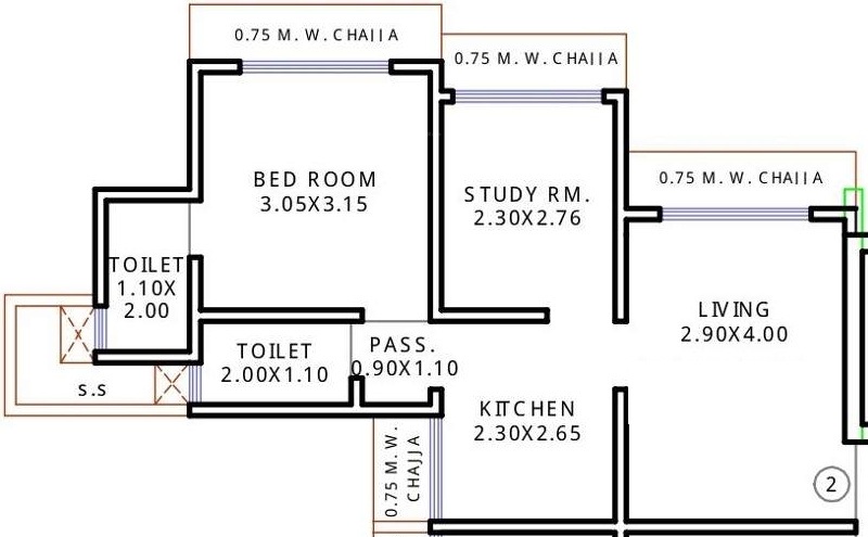 Khandelwal Yash Park 1 BHK Layout