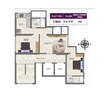Khodiyar Jinnal Heights 2 BHK Layout