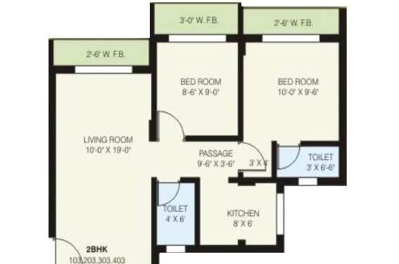 khushi aangan phase  1 apartment 2 bhk 805sqft 20231910151925