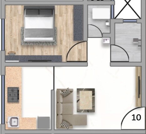 Other, kings-my-homes 1 Bedroom 301 Sq.Ft. Apartment In Chunabhatti Mumbai 8819398