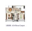 Kini Pinnacle 1 BHK Layout