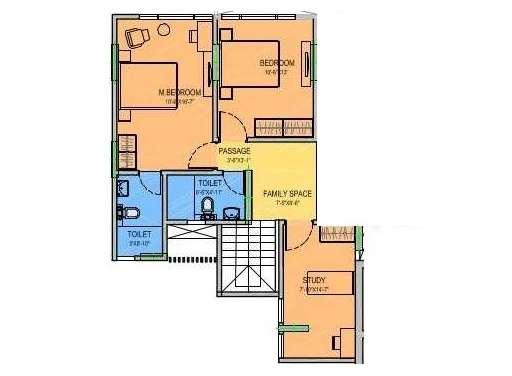 kohinoor city phase ii apartment 2 bhk 914sqft 20231307171331