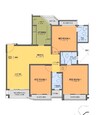 Kohinoor City Phase II 3 BHK Layout
