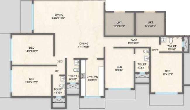 kolte patil link palace apartment 4 bhk 1422sqft 20214411104443