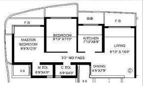 2 BHK 1080 Sq. Ft. Apartment in KT Vrindavan Vatik