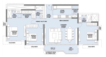  3 BHK Apartment at L & T Emerald Isle Tower 16, Powai – for Sale