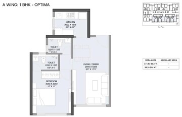  1 BHK Apartment at LnT Centrona, Ghatkopar East – for Rent