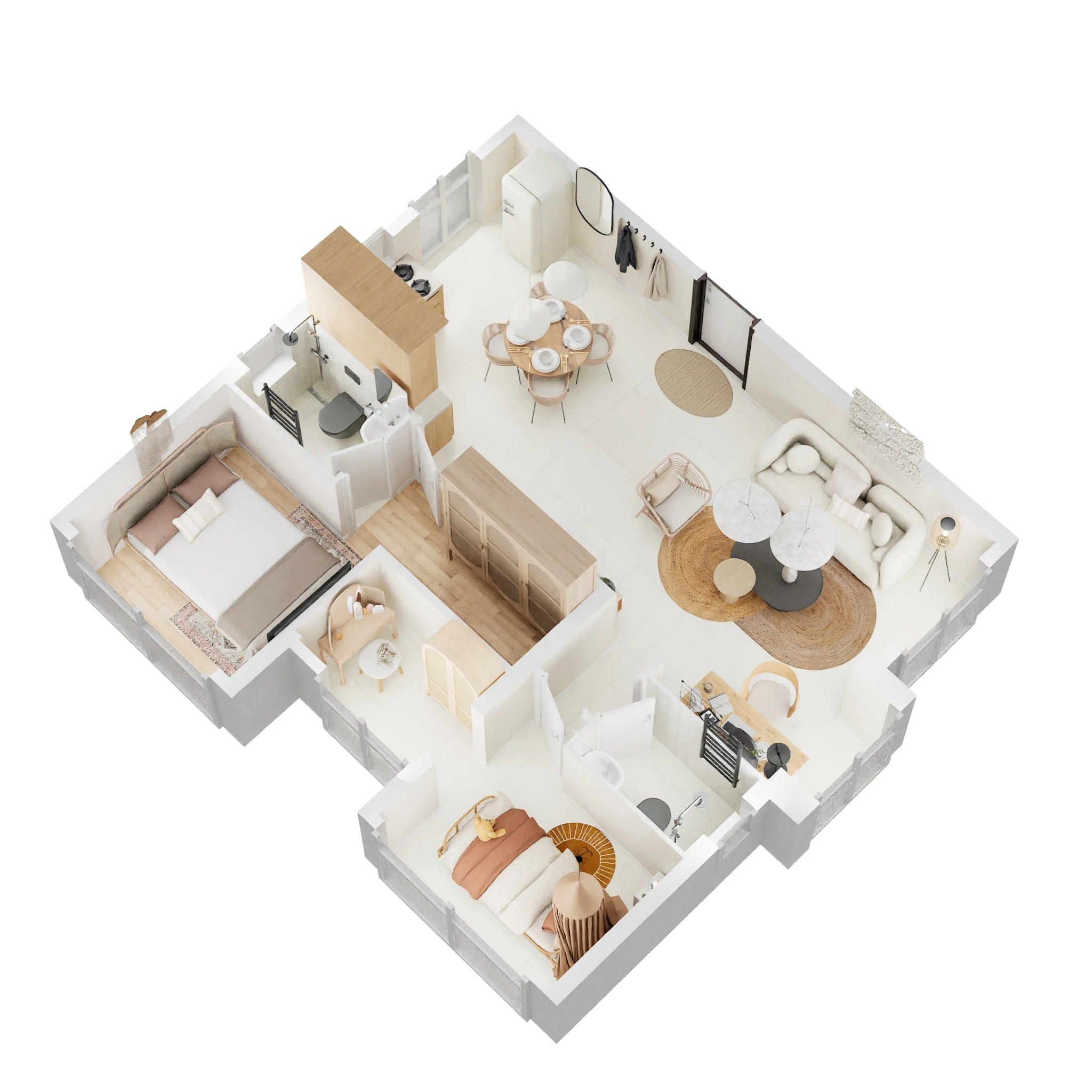 1 BHK 264 Sq. Ft. Apartment in LnT Centrona