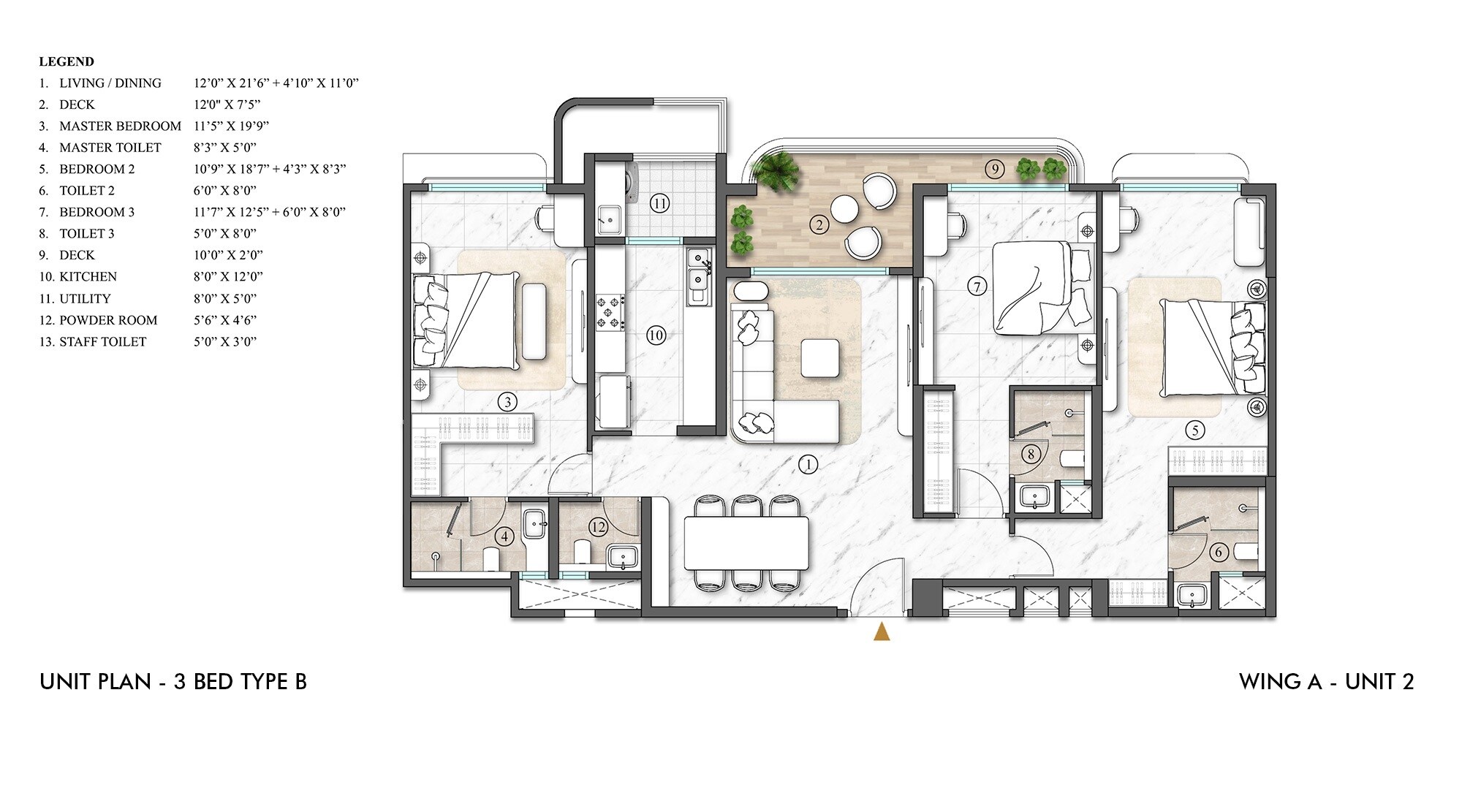  3 BHK Apartment at Lodha Acenza, Western Express Highway – for Sale