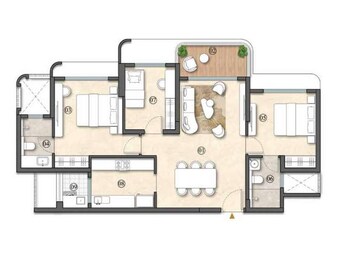  3 BHK Apartment at Borivali West – for Sale
