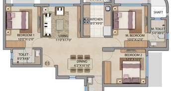 2.5 BHK Apartment For Resale in Lodha Bel Air Jogeshwari West Mumbai 6716977