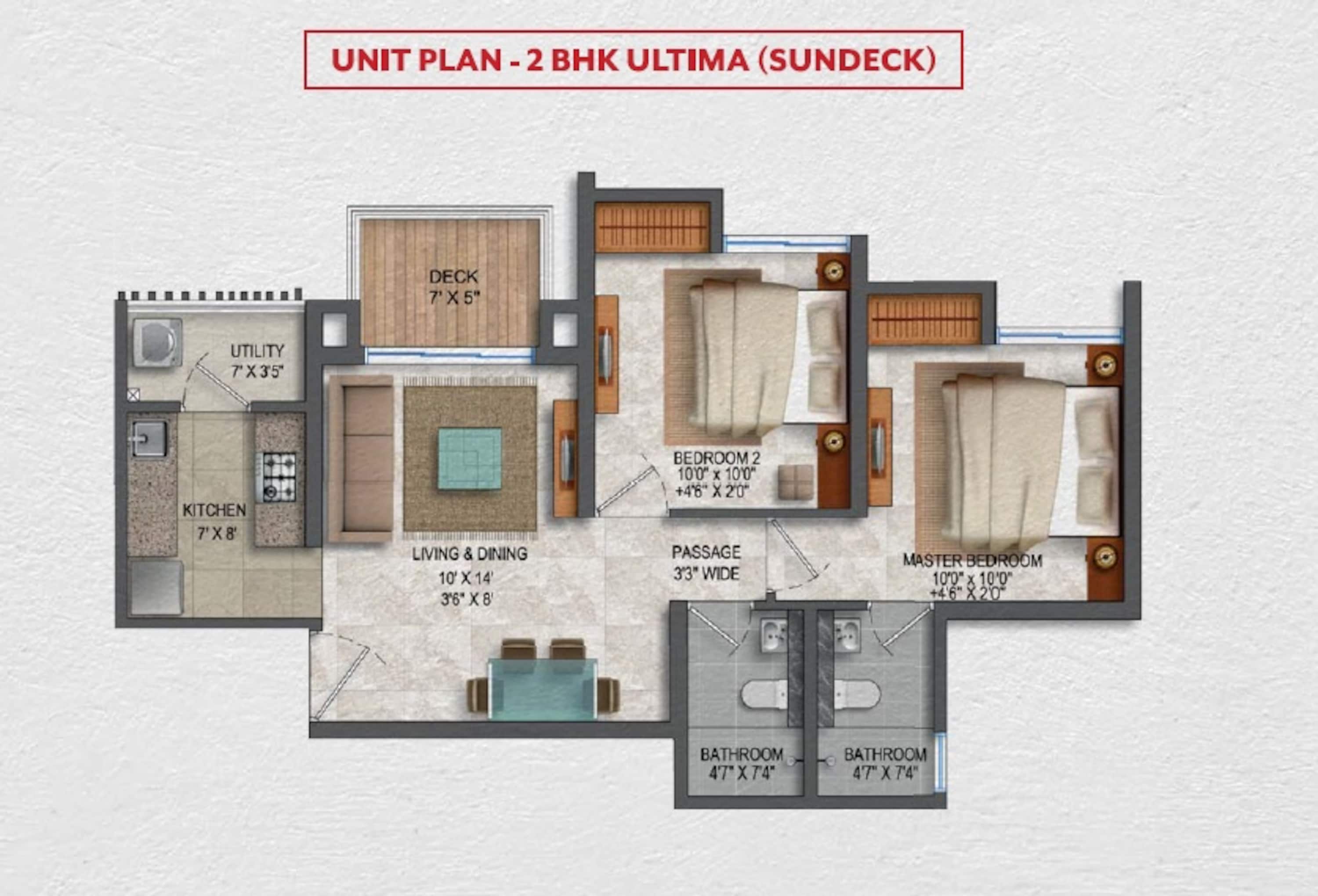 lodha codename smart buy apartment 2bhk 632sqft61