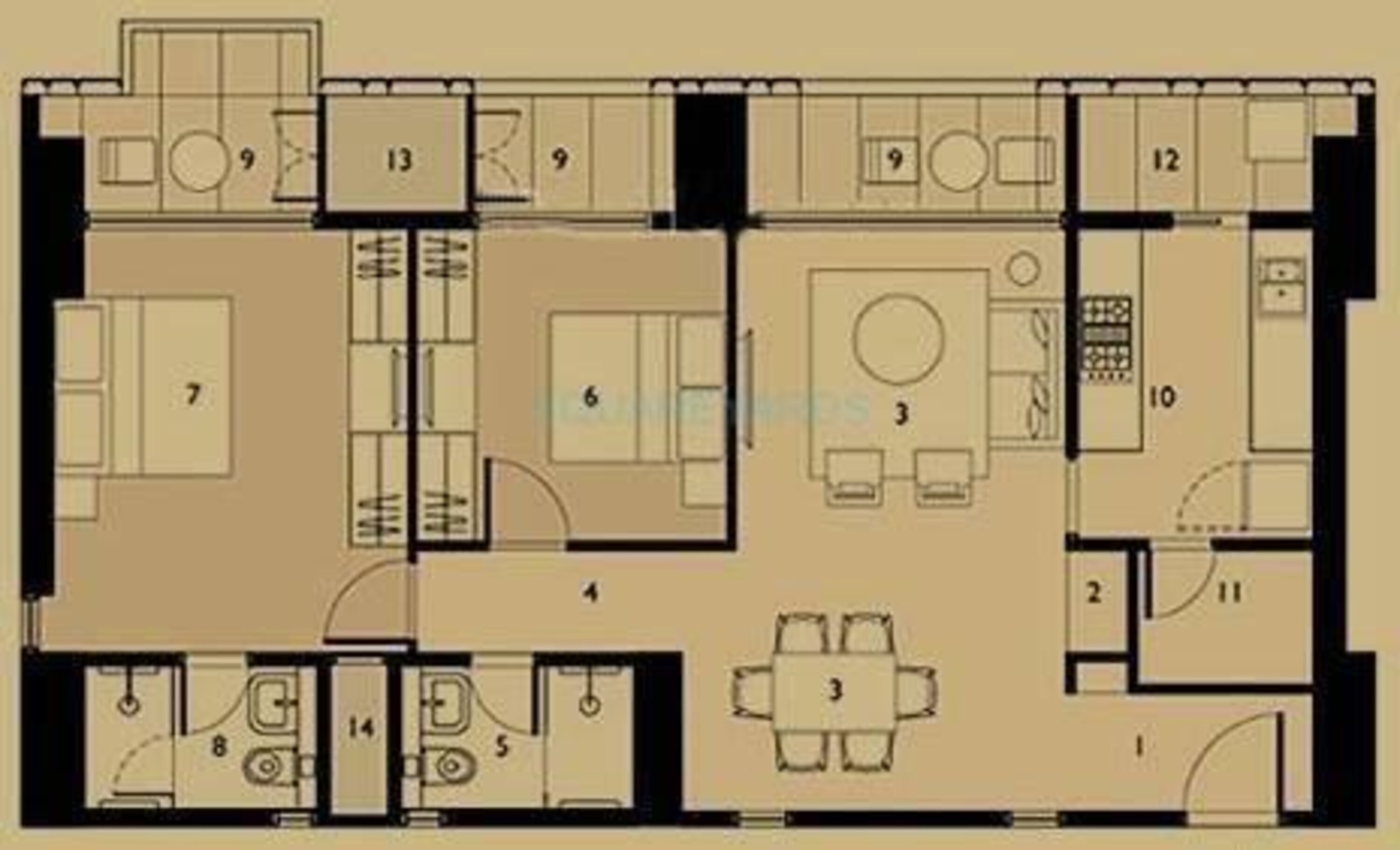 lodha dioro apartment 2bhk 1431sqft1