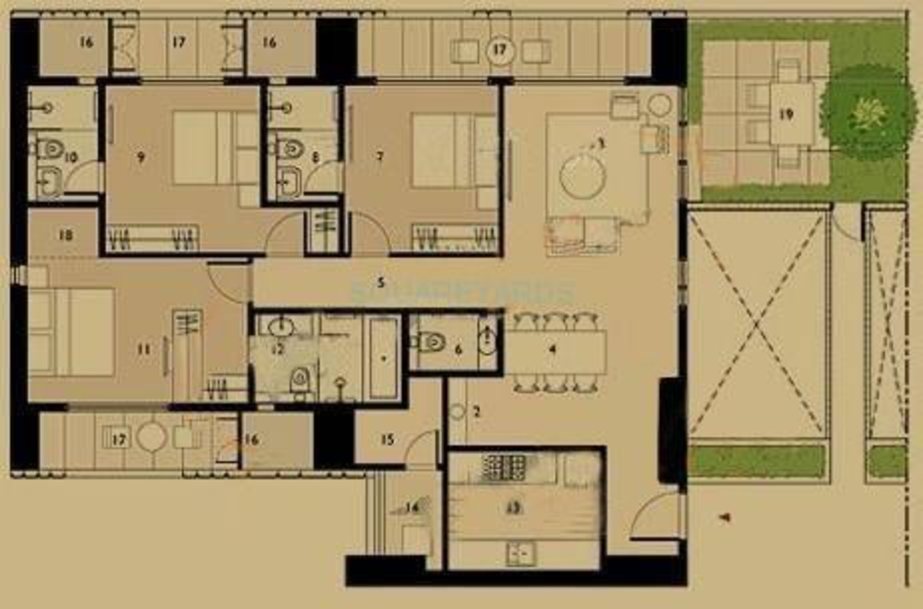 lodha dioro apartment 3bhk 2016sqft1
