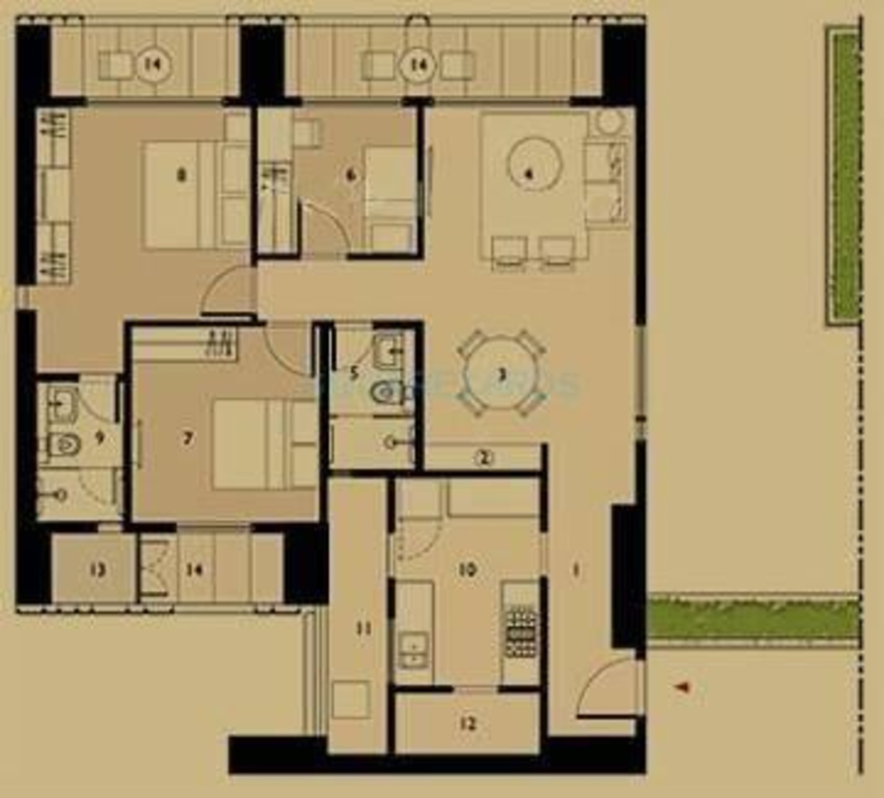 lodha dioro apartment 3bhk 2097sqft1