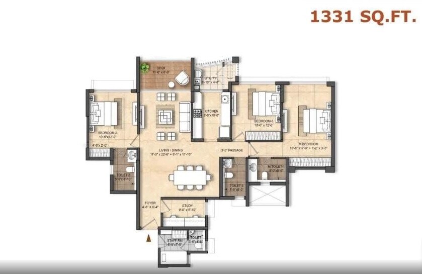  3 BHK Apartment at Lodha Divino, Matunga East – for Sale