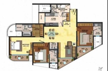  3 BHK Apartment at Lodha Fiorenza, Goregaon East – for Rent