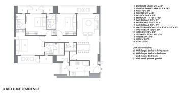  3 BHK Apartment at Lodha Gardenia, Wadala – for Rent