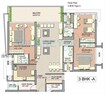 Lodha Grandeur 3 BHK Layout