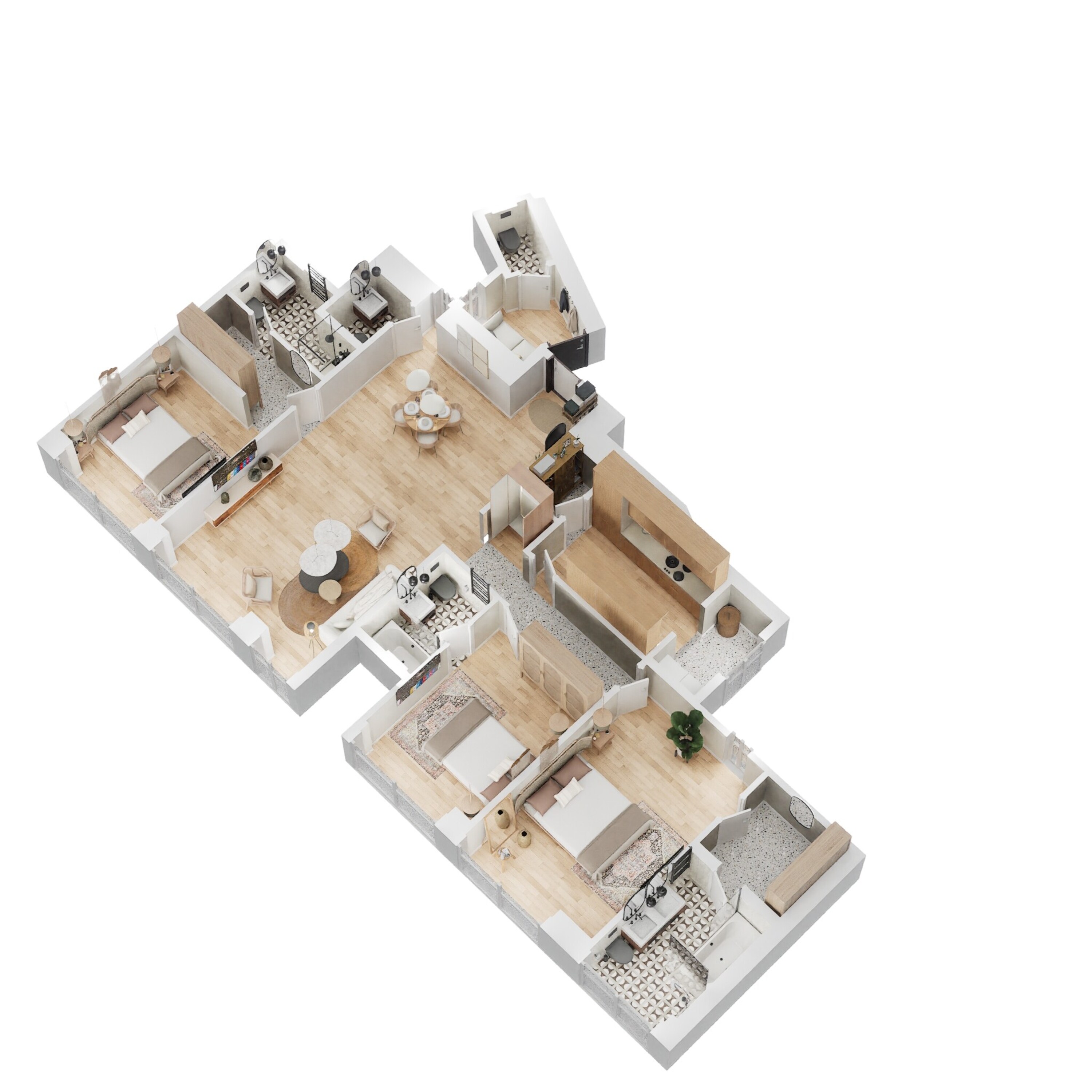 lodha kiara apartment 3 bhk 1315sqft 20230631170638 3d 6337