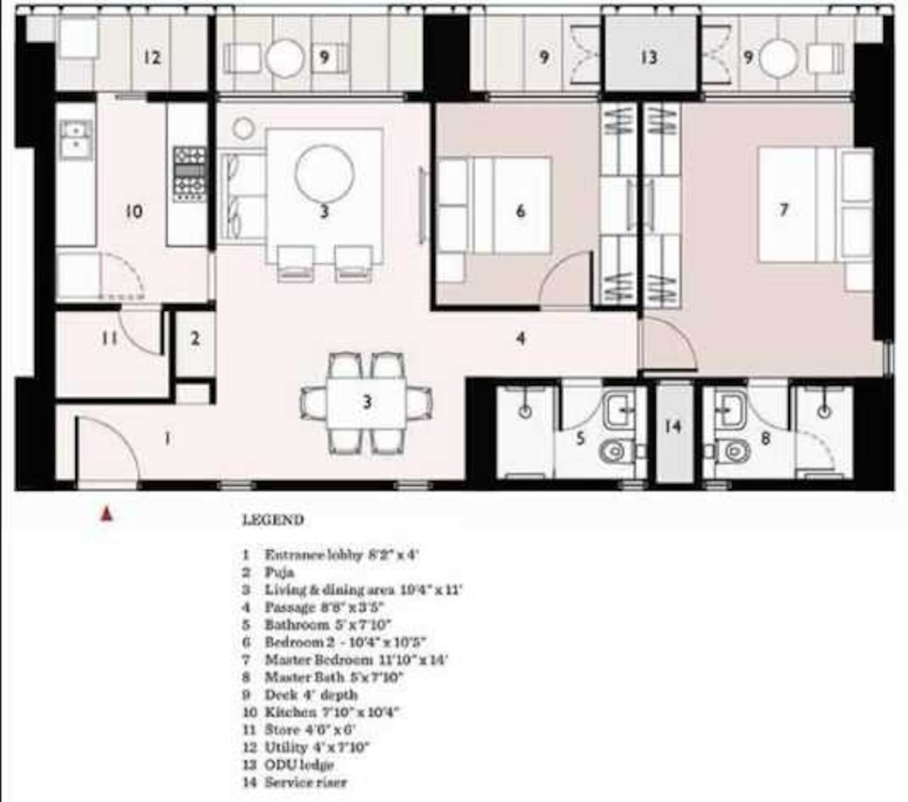 lodha metropolis apartment 2bhk 1432sqft41