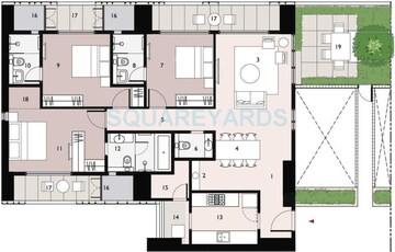  3 BHK Apartment at Lodha New Cuffe Parade, Wadala – for Sale