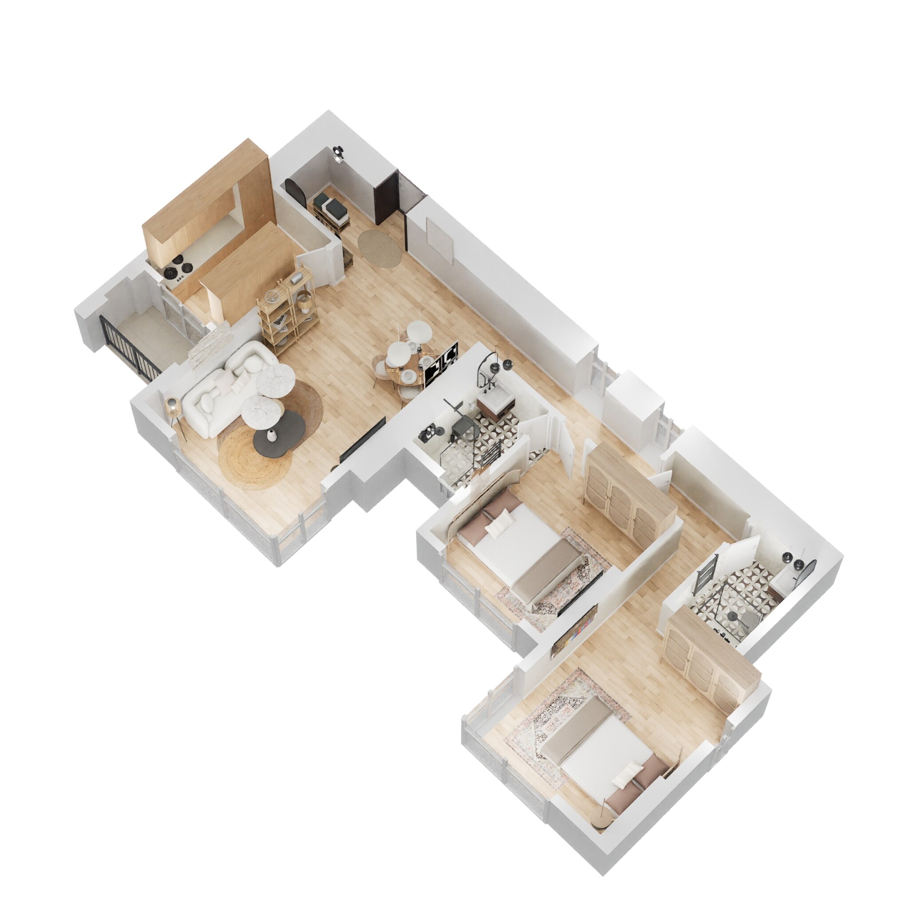 lodha parkside apartment 2bhk 892sqft 1 3d 4058