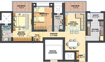  2 BHK Apartment at Lodha Primero, Mahalaxmi – for Sale