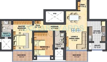  2 BHK Apartment at Lodha Primero, Mahalaxmi – for Rent