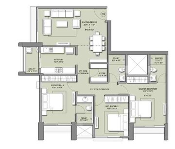  3 BHK Apartment at Lodha Primo, Parel – for Sale