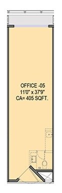 405 Sq. Ft. Office Space