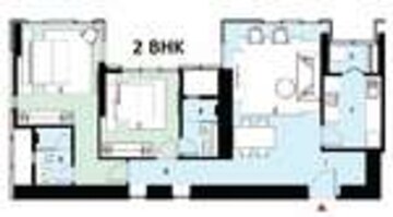  2 BHK Apartment at Lodha Parkside, Worli – for Rent