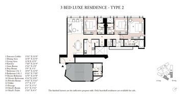  3 BHK Apartment at Lodha The Park Side, Worli – for Rent