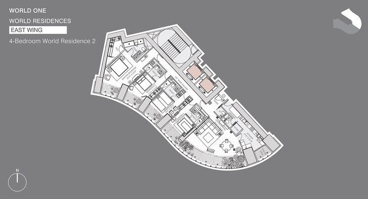 Other, lodha-the-world-towers-world-one-tier-2 4 Bedroom 2312 Sq.Ft. Apartment In Worli Mumbai 9270288