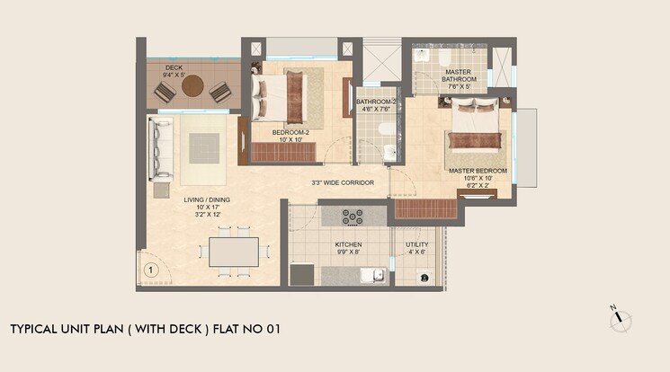Other, lodha-vista 2 Bedroom 646 Sq.Ft. Apartment In Lower Parel Mumbai 8675272