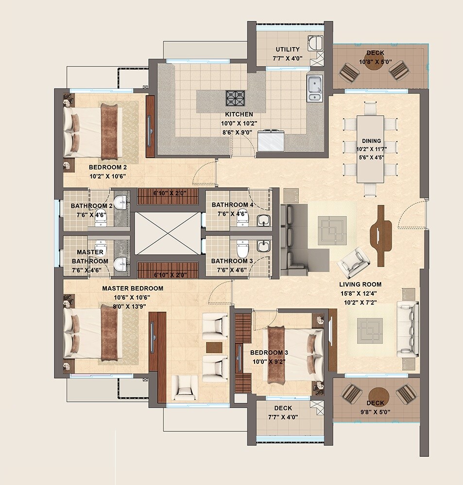 3 BHK Apartment at Lodha Vista, Lower Parel – for Sale