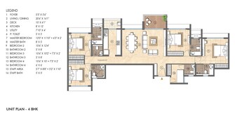 4 BHK Apartment For Resale in Lodha Woods Lokhandwala Township Kandivali Mumbai  8155754