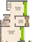 Lok Raunak B CHS 1 BHK Layout