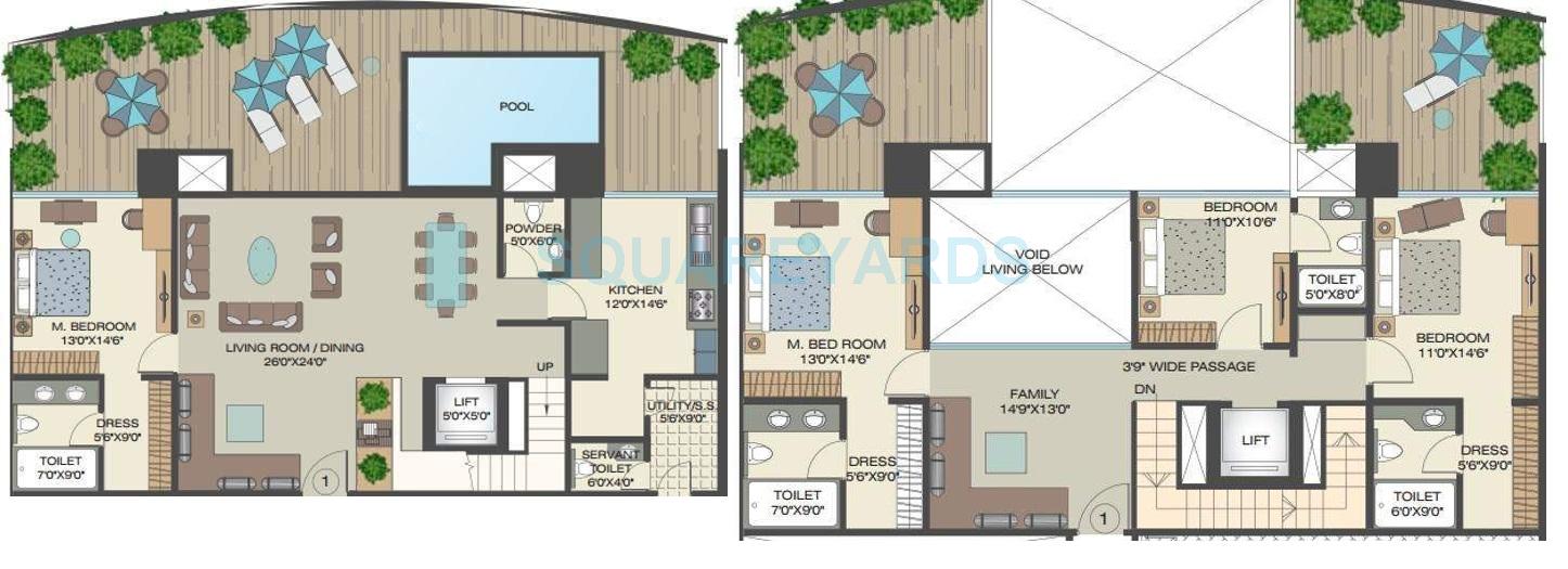 Other, lokhandwala-infrastructure-minerva 4 Bedroom 2136 Sq.Ft. Apartment In Mahalaxmi Mumbai 7291249