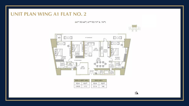 Other, lokhandwala-minerva-mahalaxmi 4 Bedroom 2858 Sq.Ft. Apartment In Mahalaxmi Mumbai 9085318