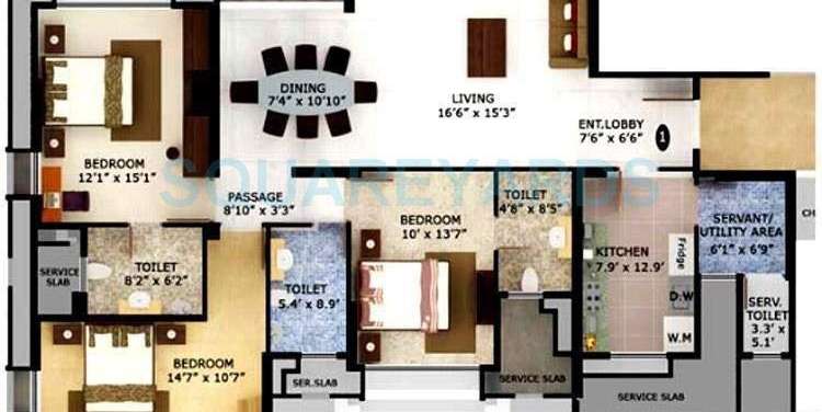 mahindra lifespaces eminente phase 2 apartment 3 bhk 1933sqft 20203004153058