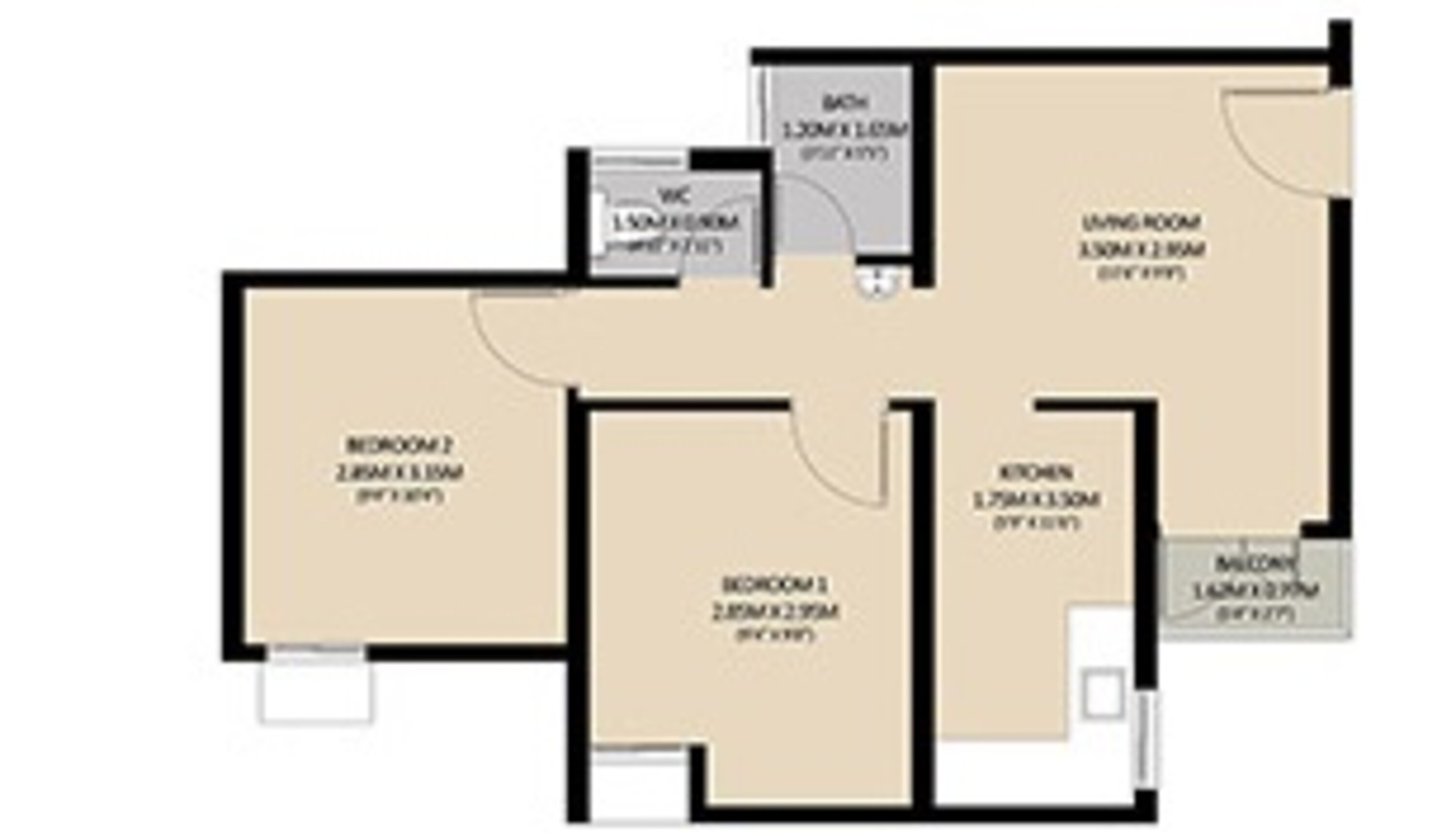 mahindra lifespaces happinest boisar apartment 2 bhk 501sqft 20205730135742
