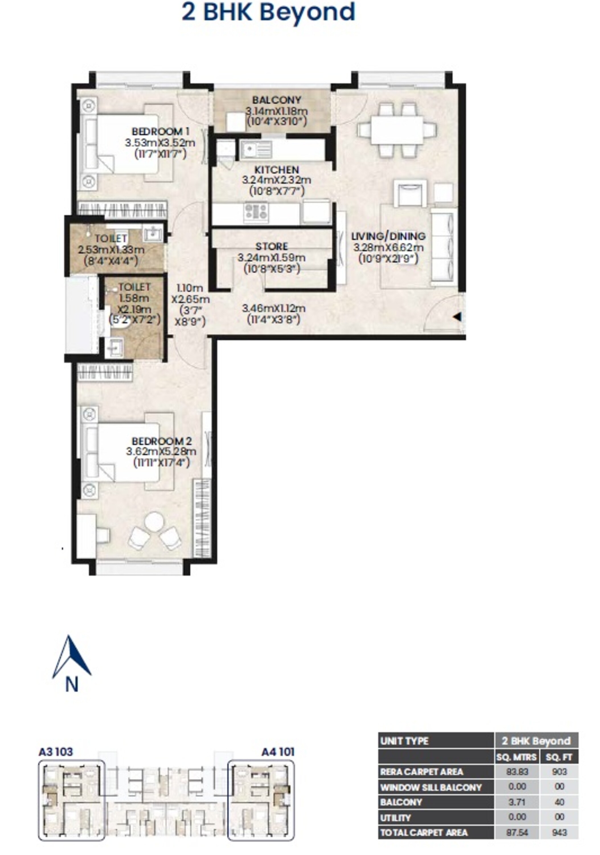 mahindra lifespaces vicino apartment 2bhk st 942sqft61