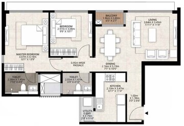  2 BHK Apartment at Mahindra Roots, Kandivali East – for Sale