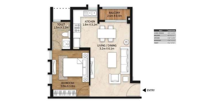 mahindra vivante apartment 1 bhk 430sqft 20233103163105
