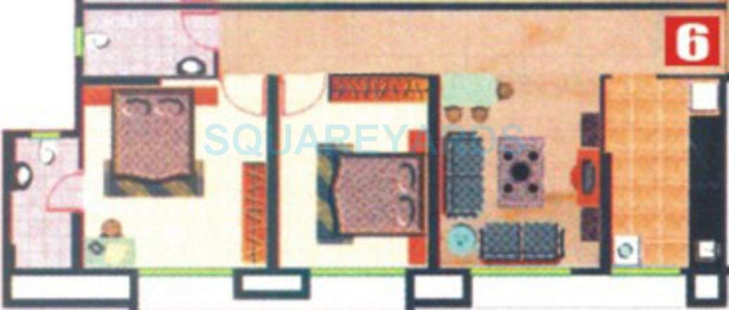 Other, goregaon east 2 Bedroom 645 Sq.Ft. Apartment In Goregaon East Mumbai 8616236